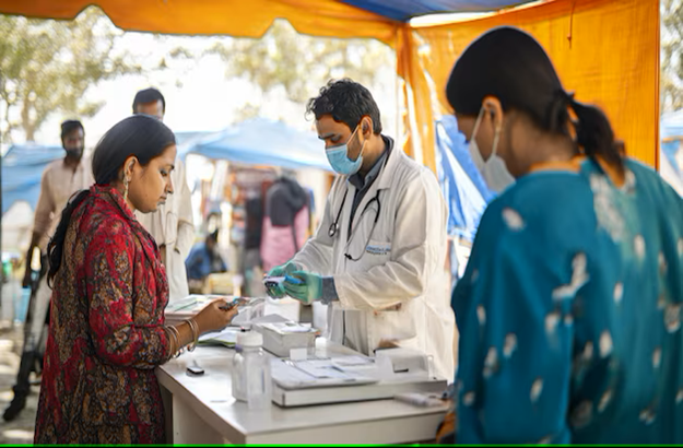 Free Health Camp for Underprivileged Families